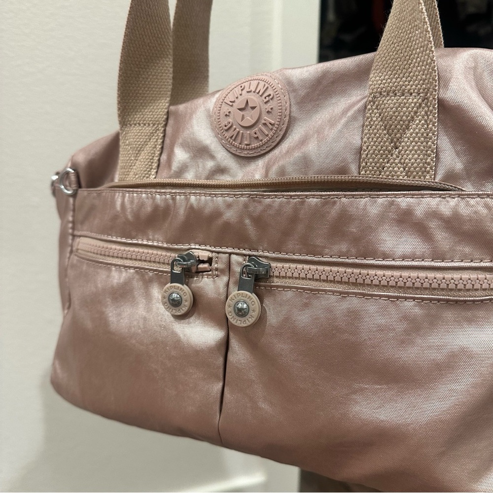 Kipling Metallic Shoulder Bag